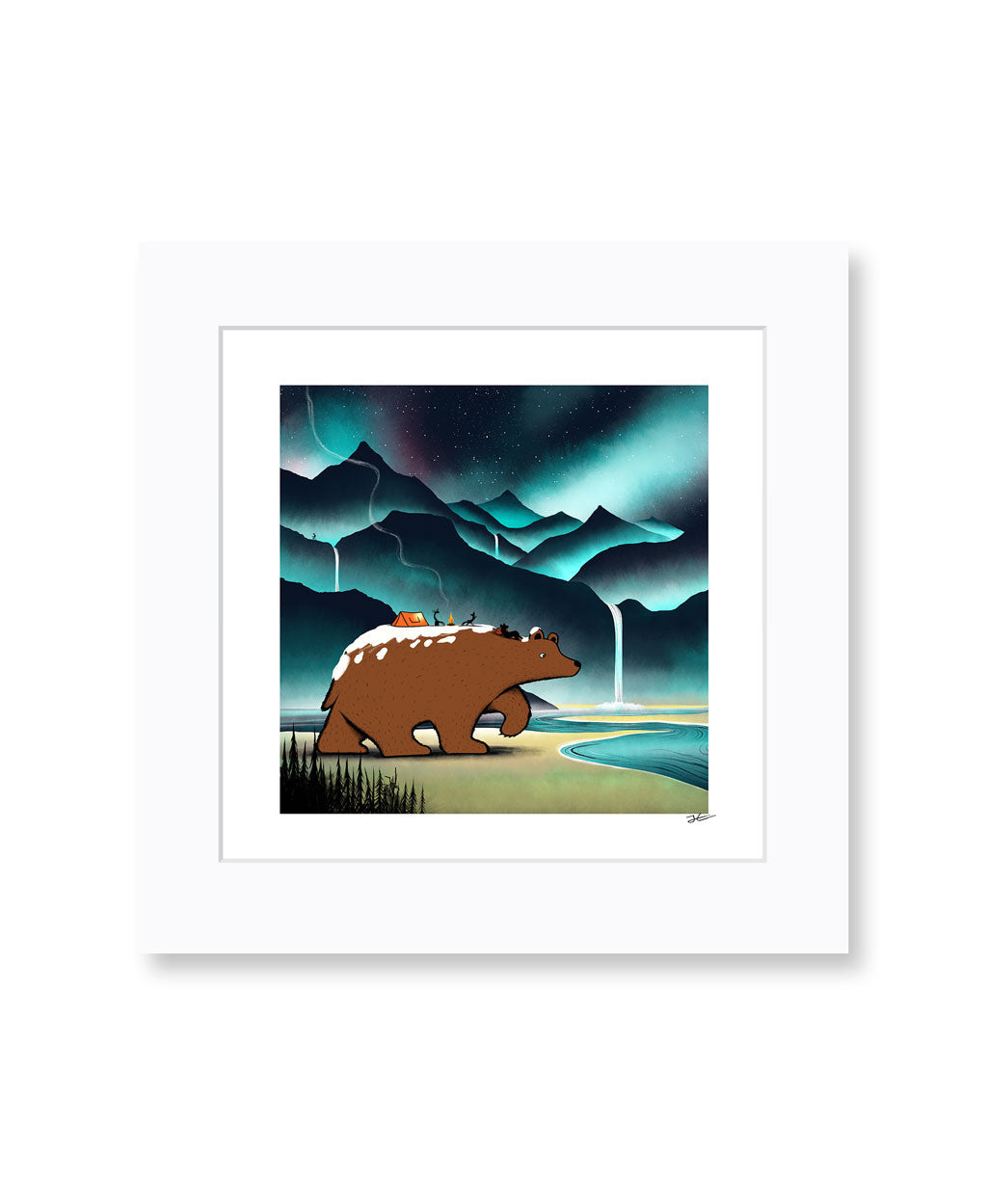 Towards The Sea - Print/ Framed Print