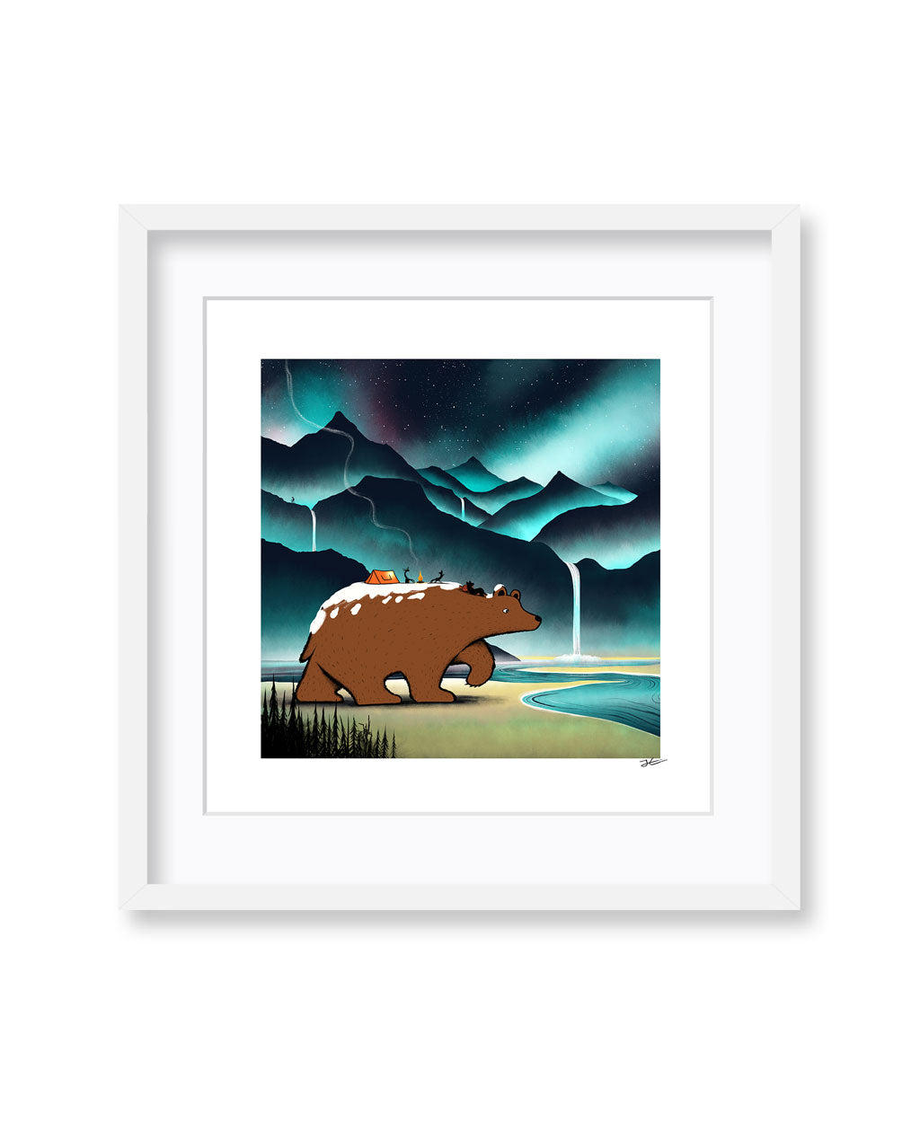 Towards The Sea - Print/ Framed Print