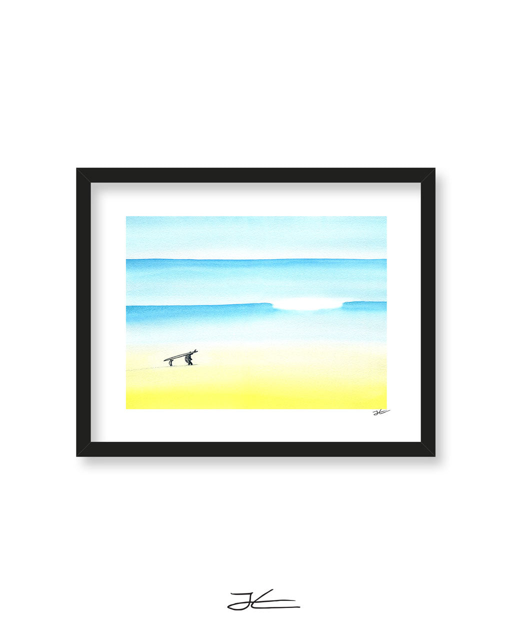 Turtle Surf School - Print/ Framed Print