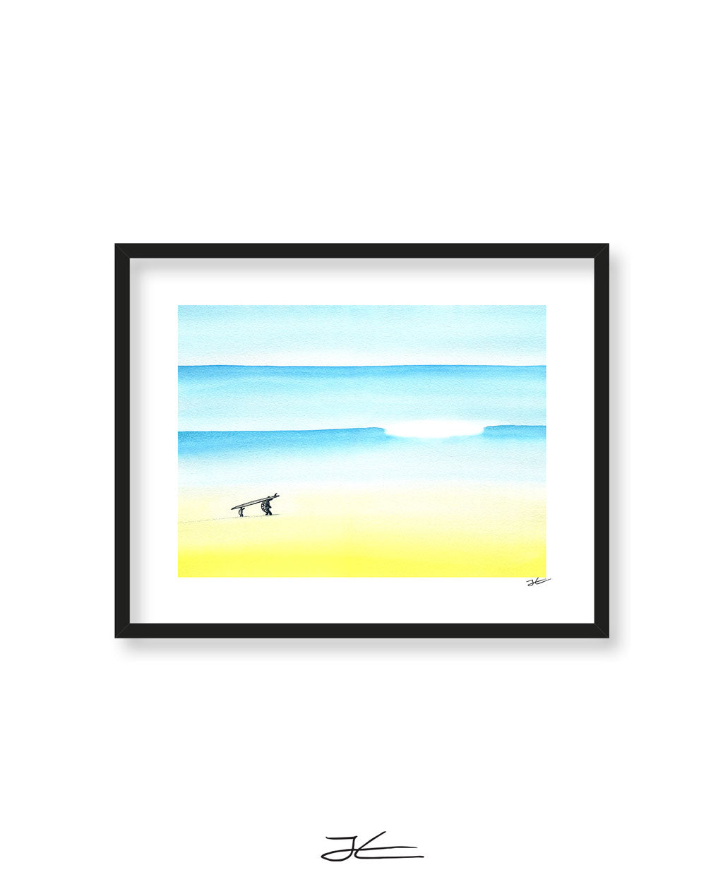 Turtle Surf School - Print/ Framed Print