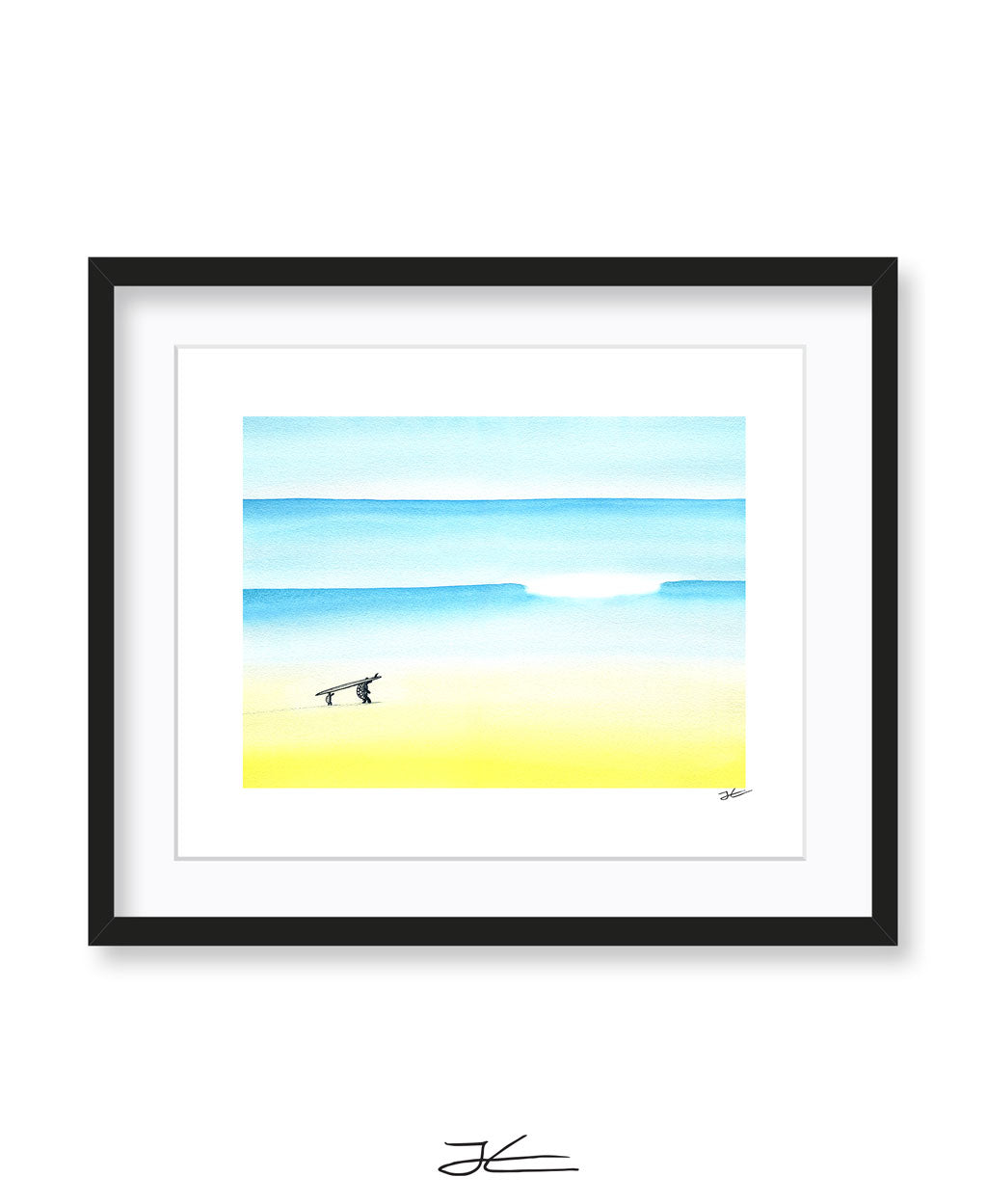 Turtle Surf School - Print/ Framed Print
