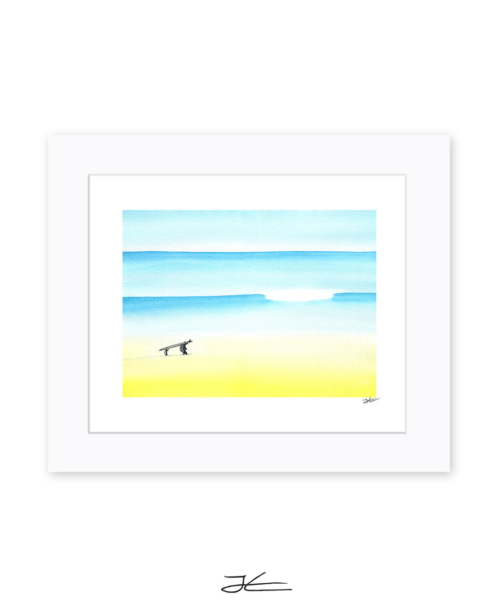Turtle Surf School - Print/ Framed Print