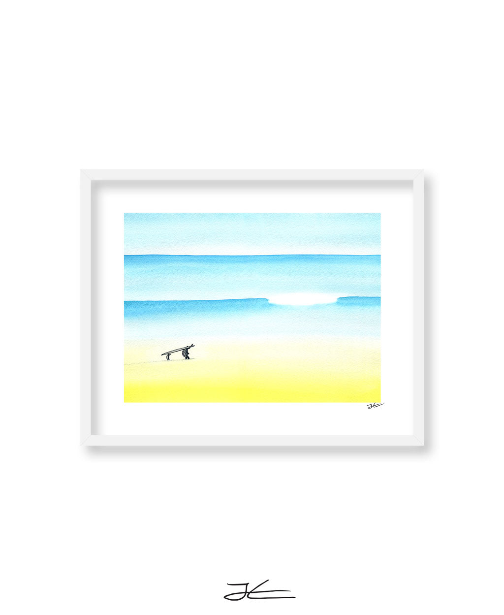 Turtle Surf School - Print/ Framed Print