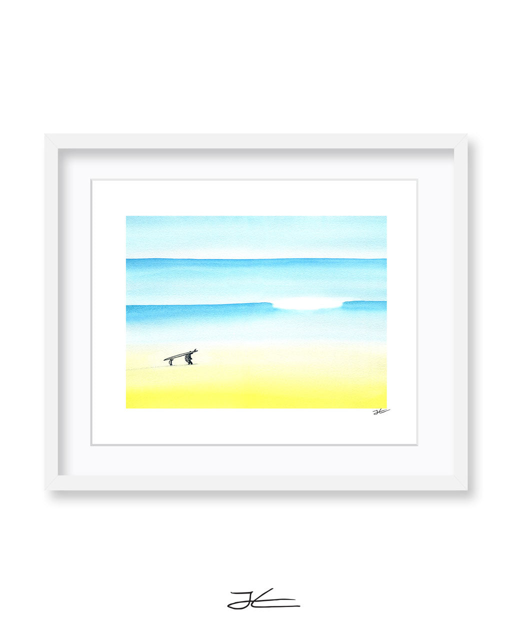 Turtle Surf School - Print/ Framed Print