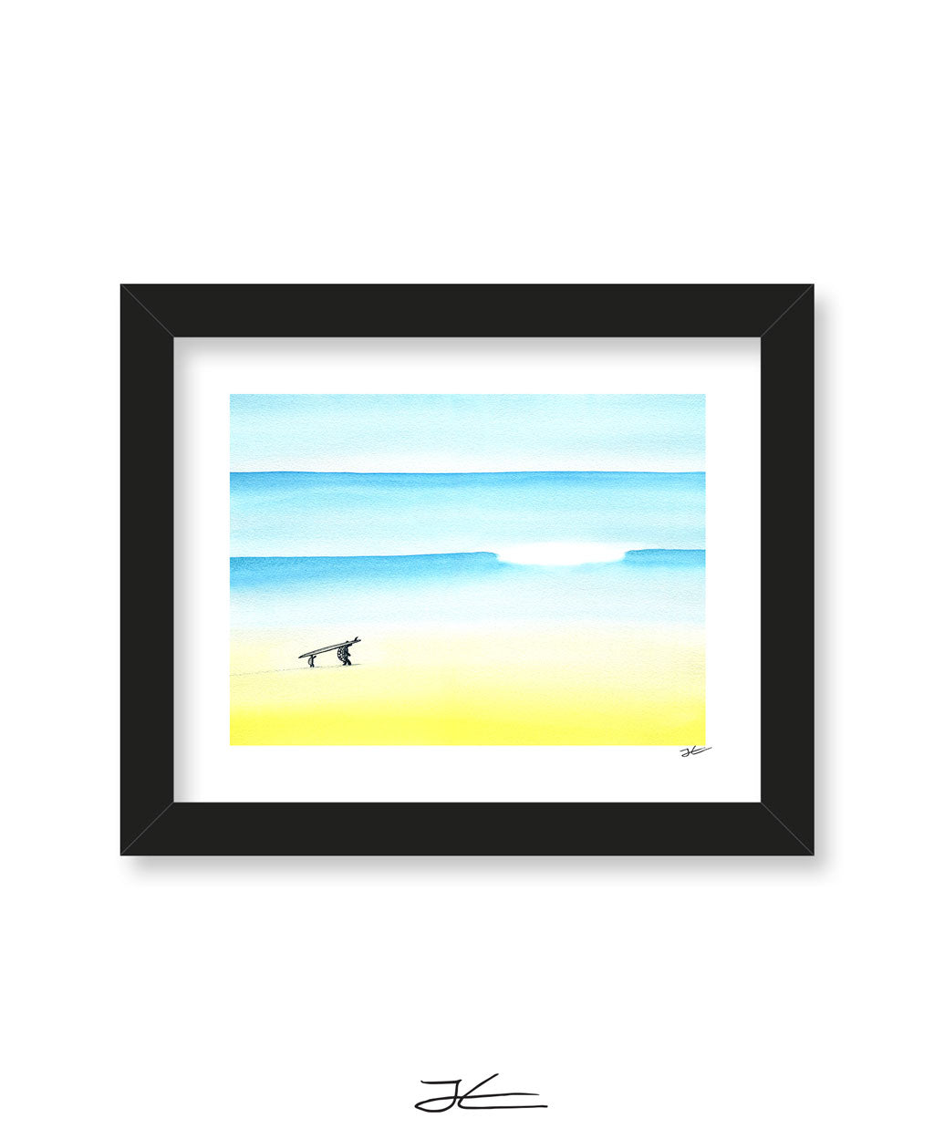 Turtle Surf School - Print/ Framed Print