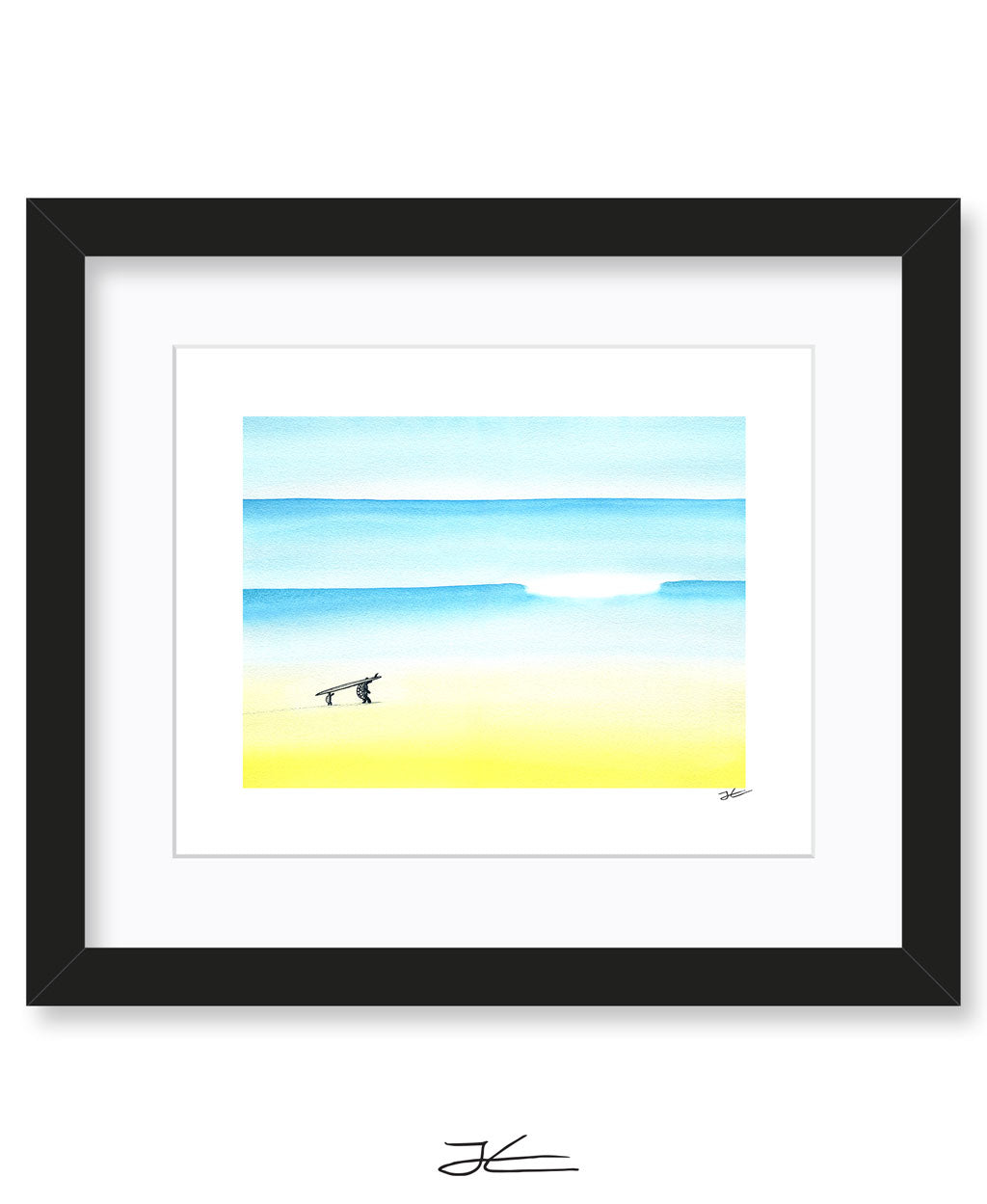 Turtle Surf School - Print/ Framed Print