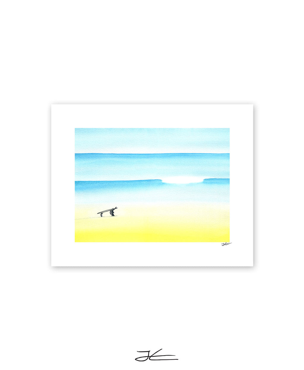 Turtle Surf School - Print/ Framed Print