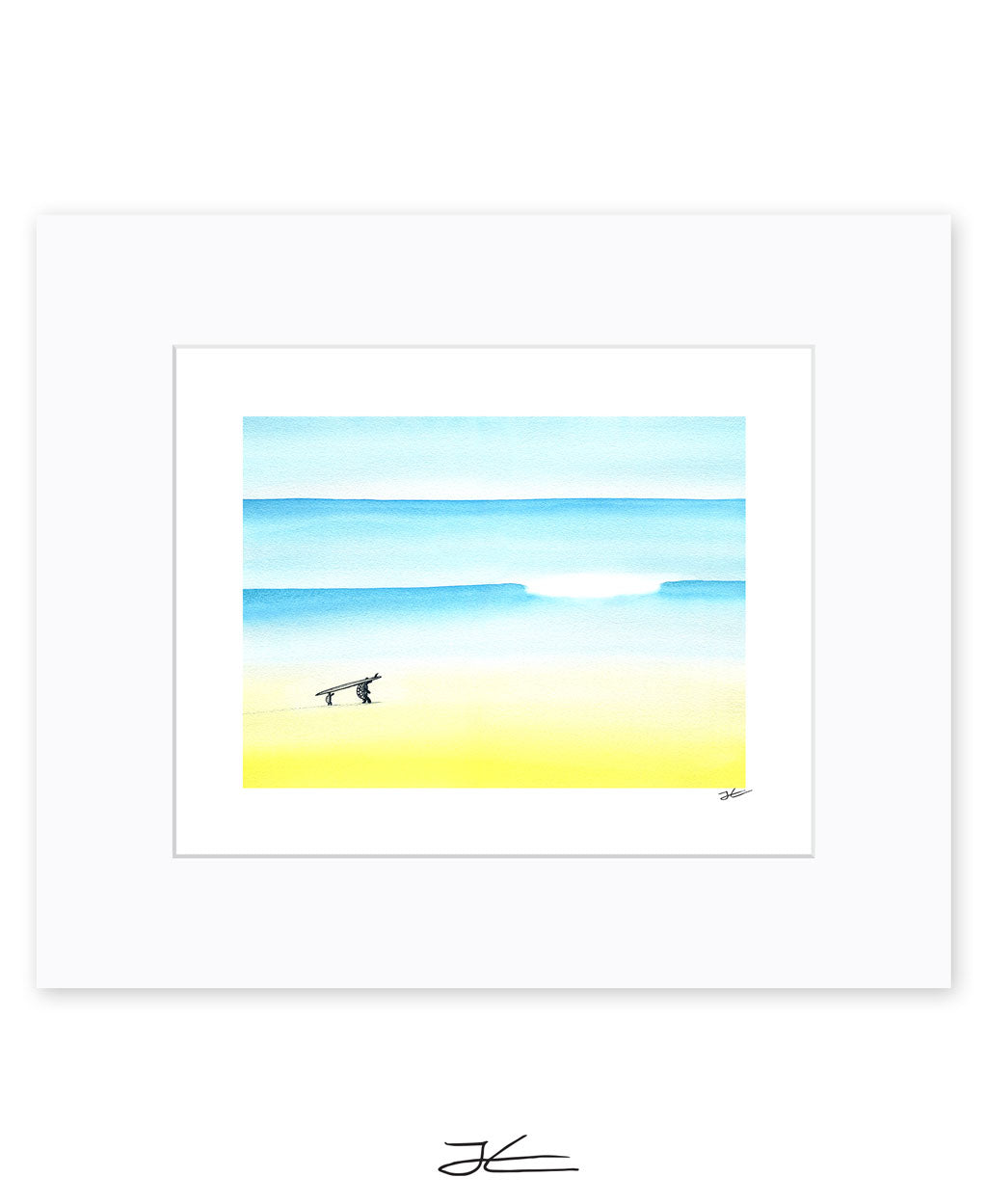 Turtle Surf School - Print/ Framed Print