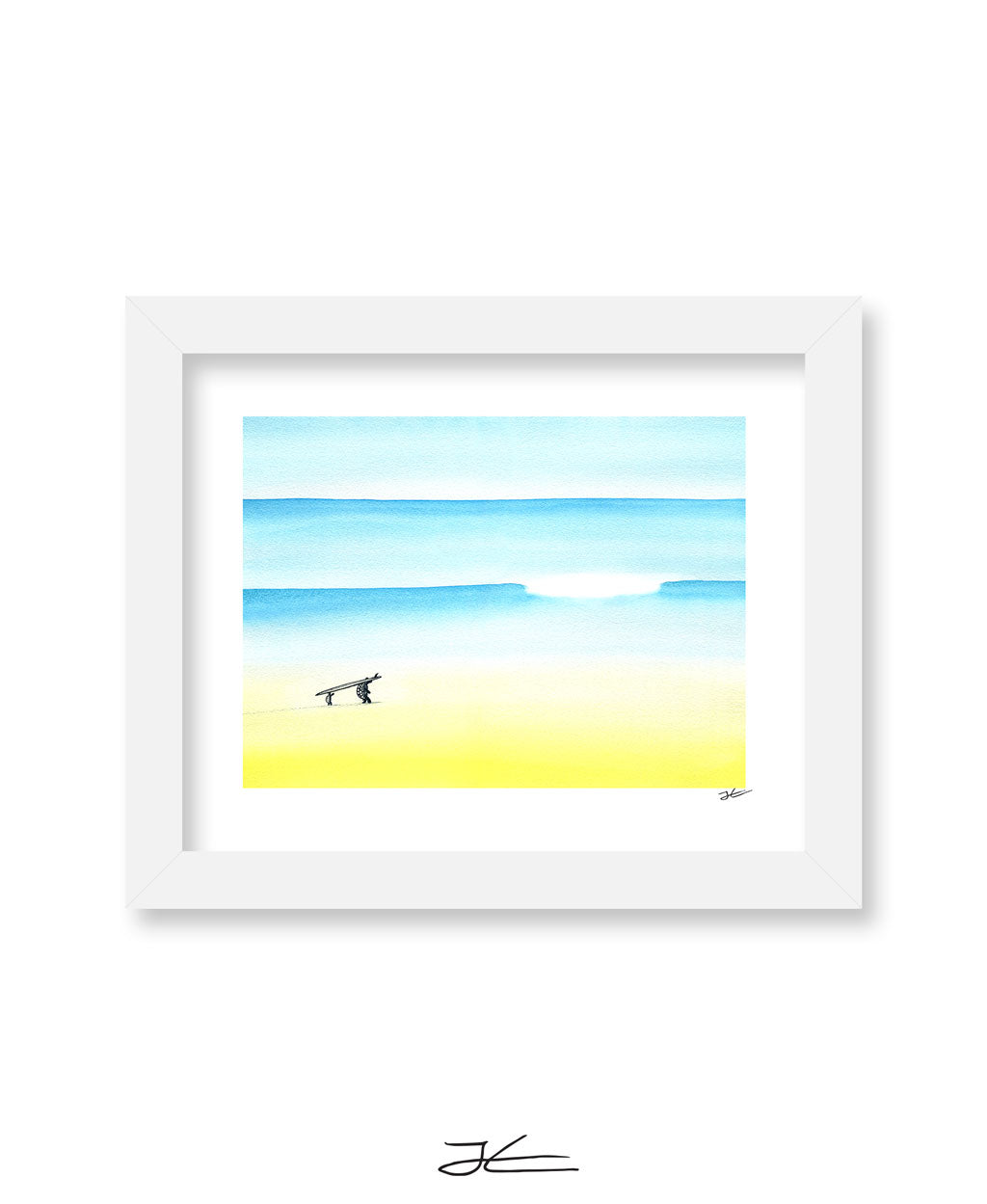 Turtle Surf School - Print/ Framed Print