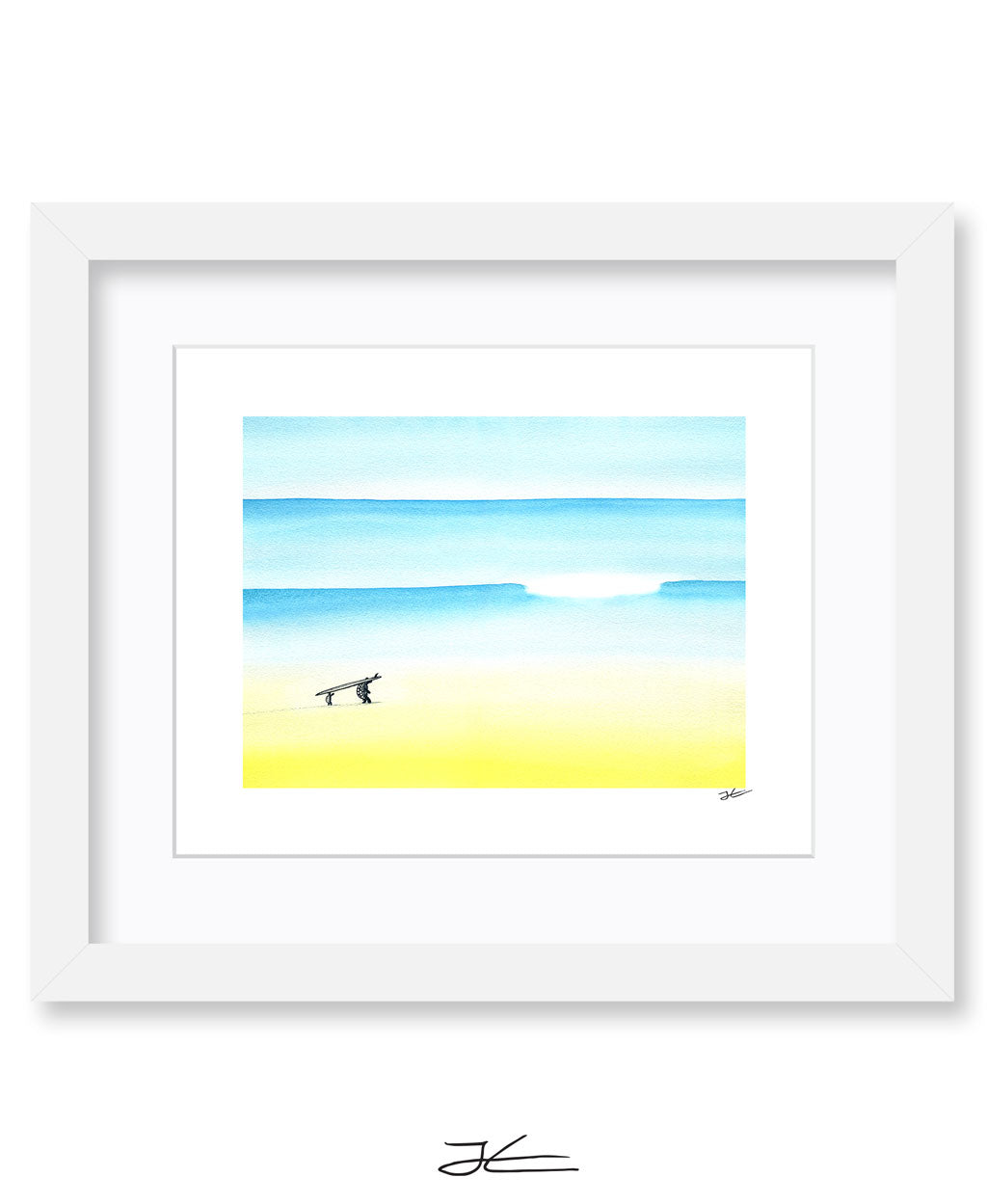 Turtle Surf School - Print/ Framed Print