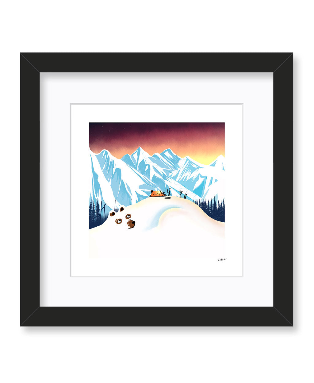 Waking The Bear - Print/ Framed Print