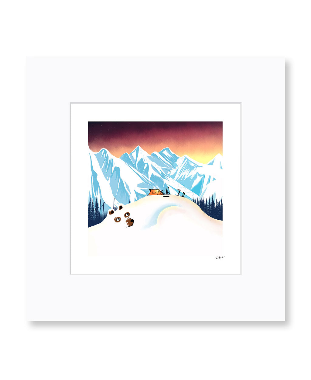 Waking The Bear - Print/ Framed Print