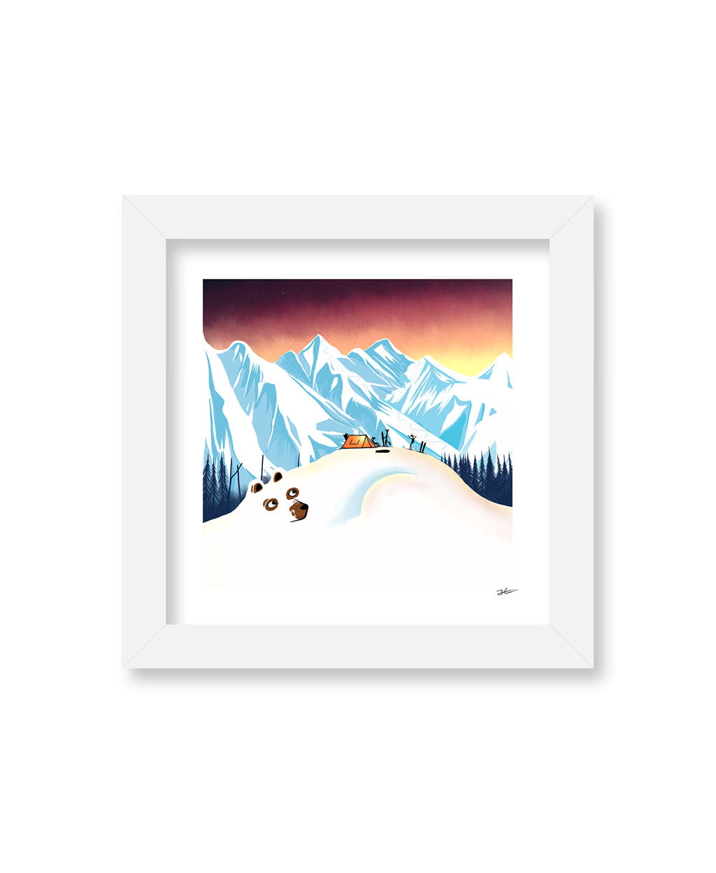 Waking The Bear - Print/ Framed Print