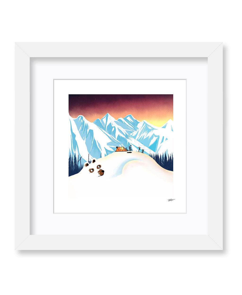 Waking The Bear - Print/ Framed Print