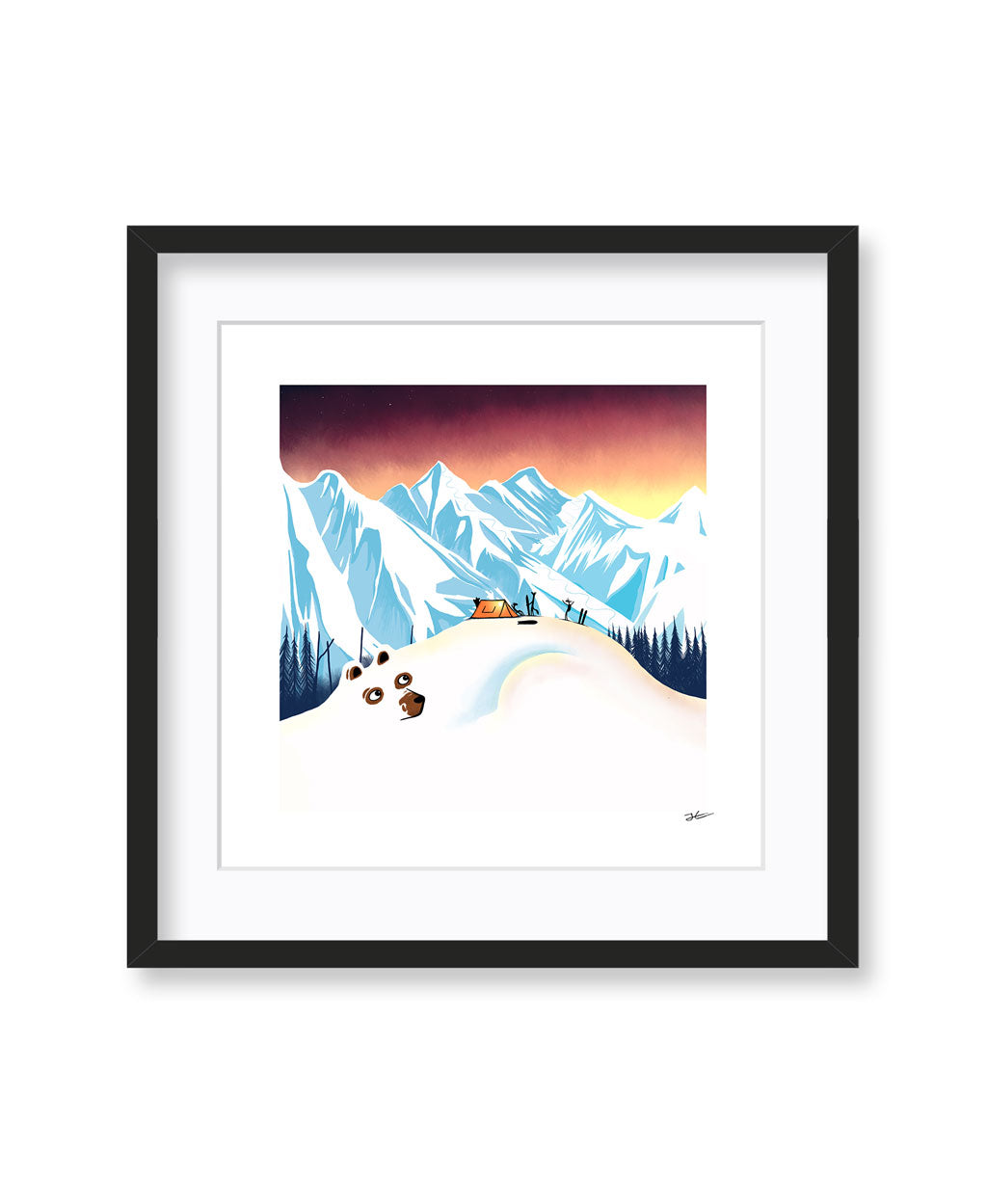 Waking The Bear - Print/ Framed Print