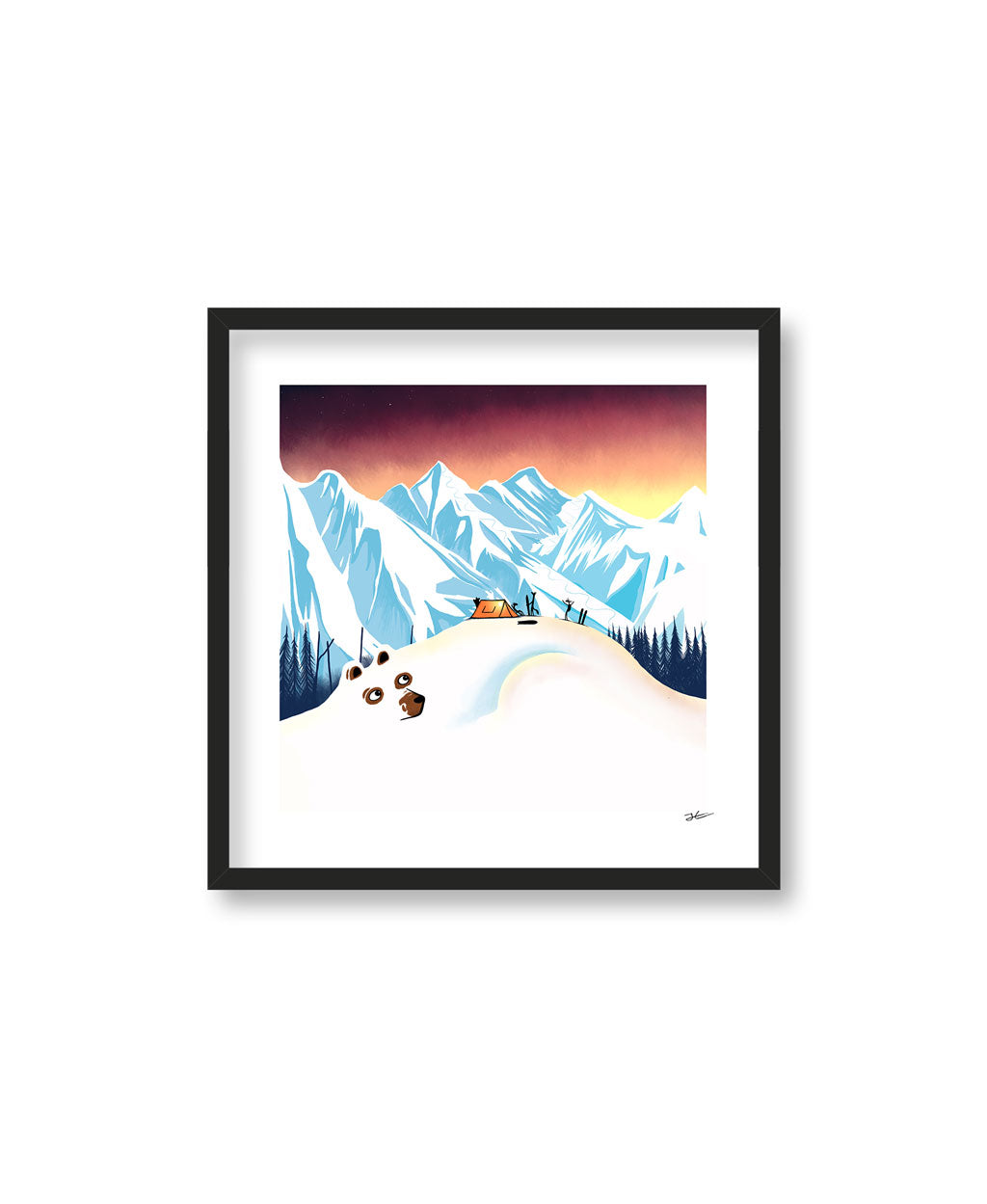 Waking The Bear - Print/ Framed Print