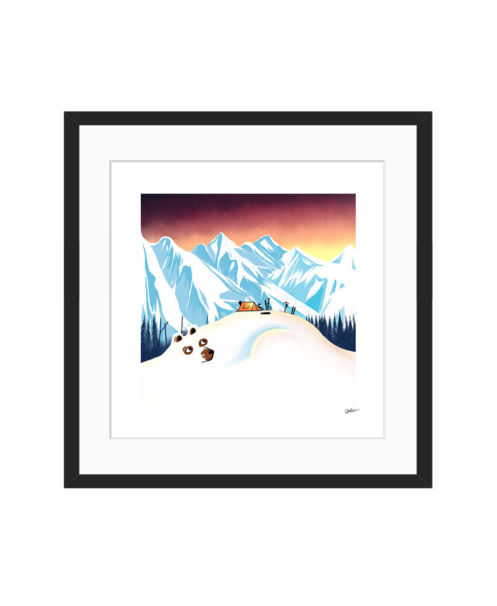 Waking The Bear - Print/ Framed Print