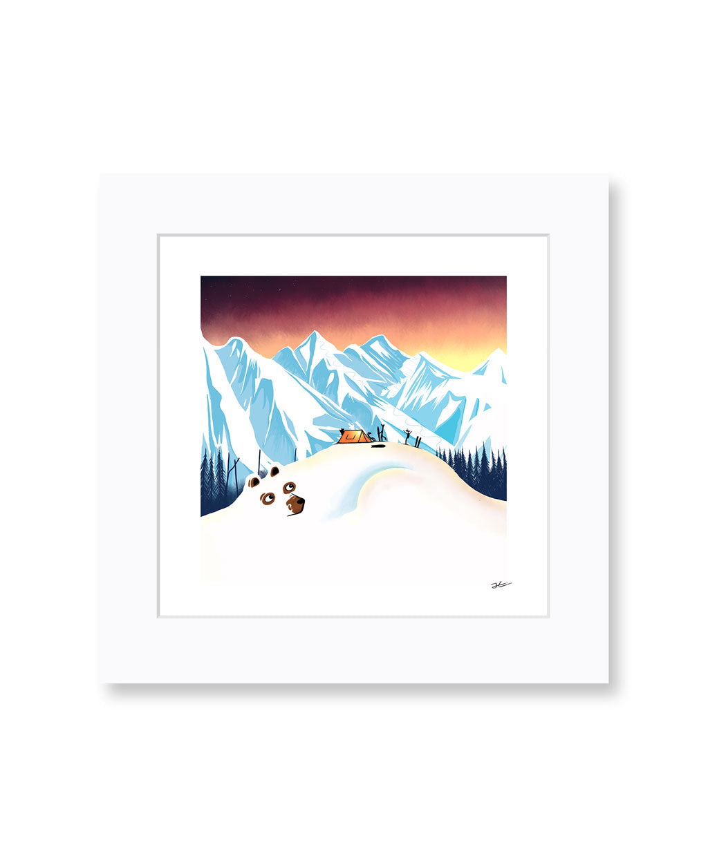 Waking The Bear - Print/ Framed Print