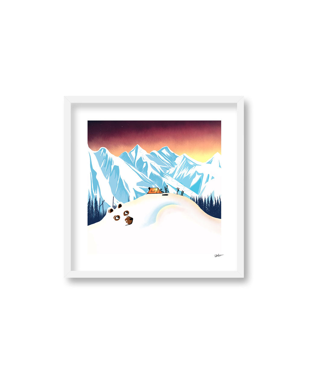 Waking The Bear - Print/ Framed Print