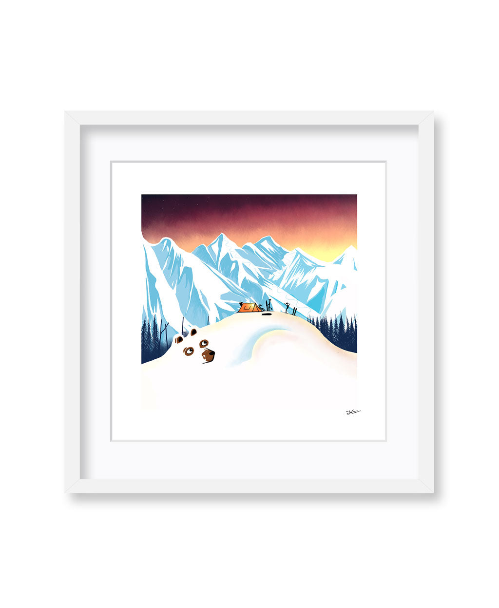 Waking The Bear - Print/ Framed Print