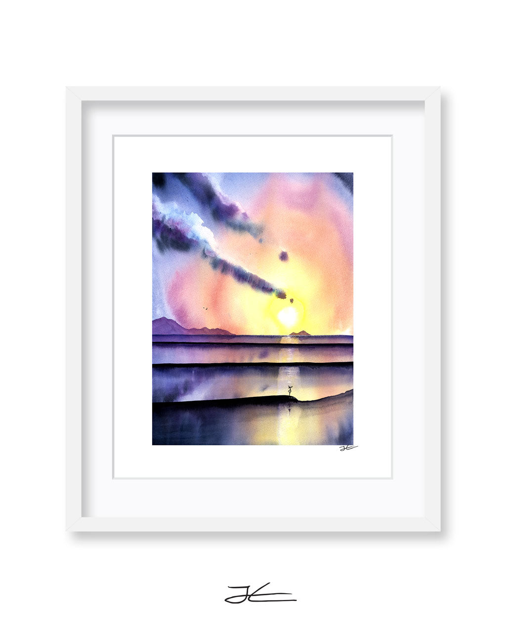 Where the Sky Falls Quiet - Print/ Framed Print