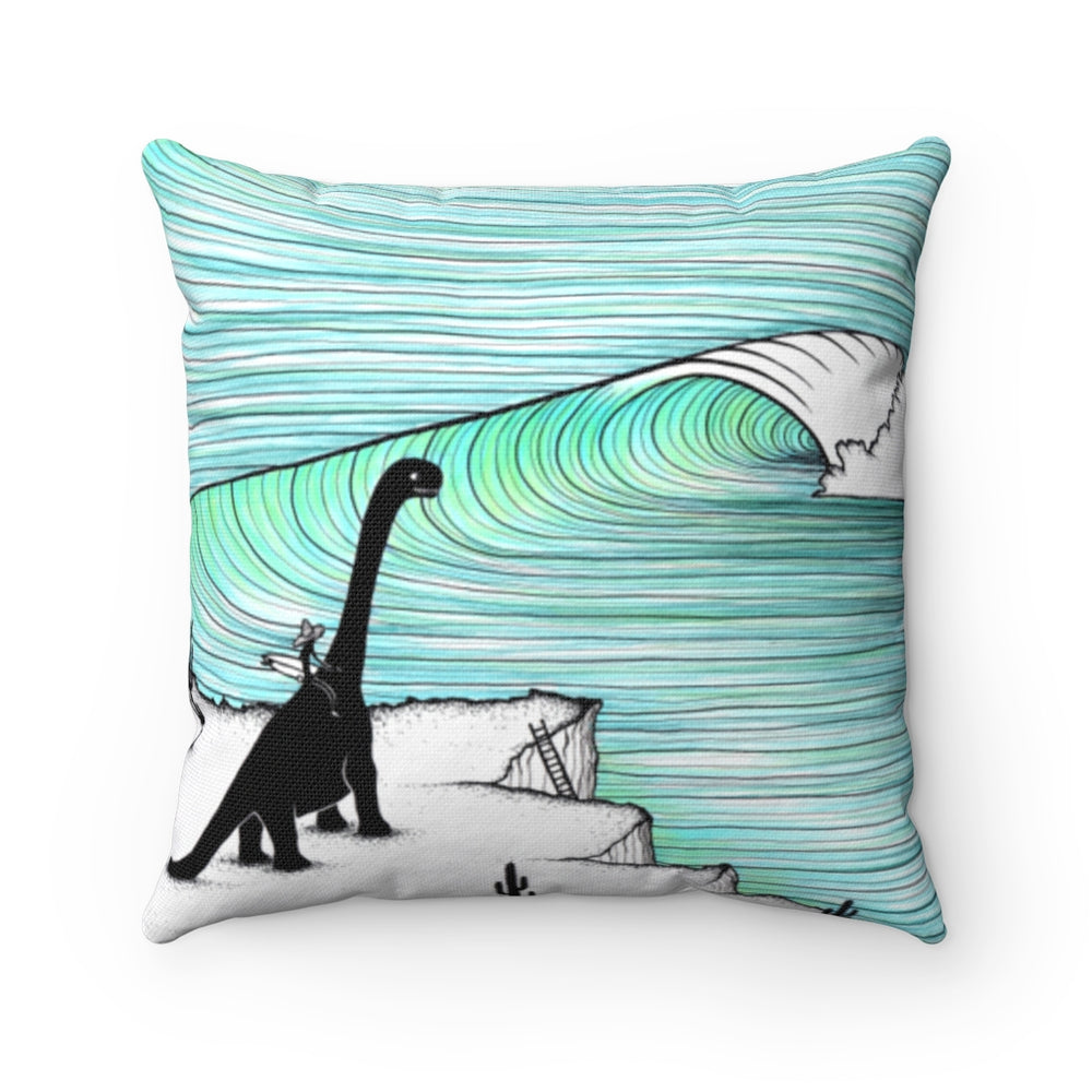 Surf Check Square Pillow