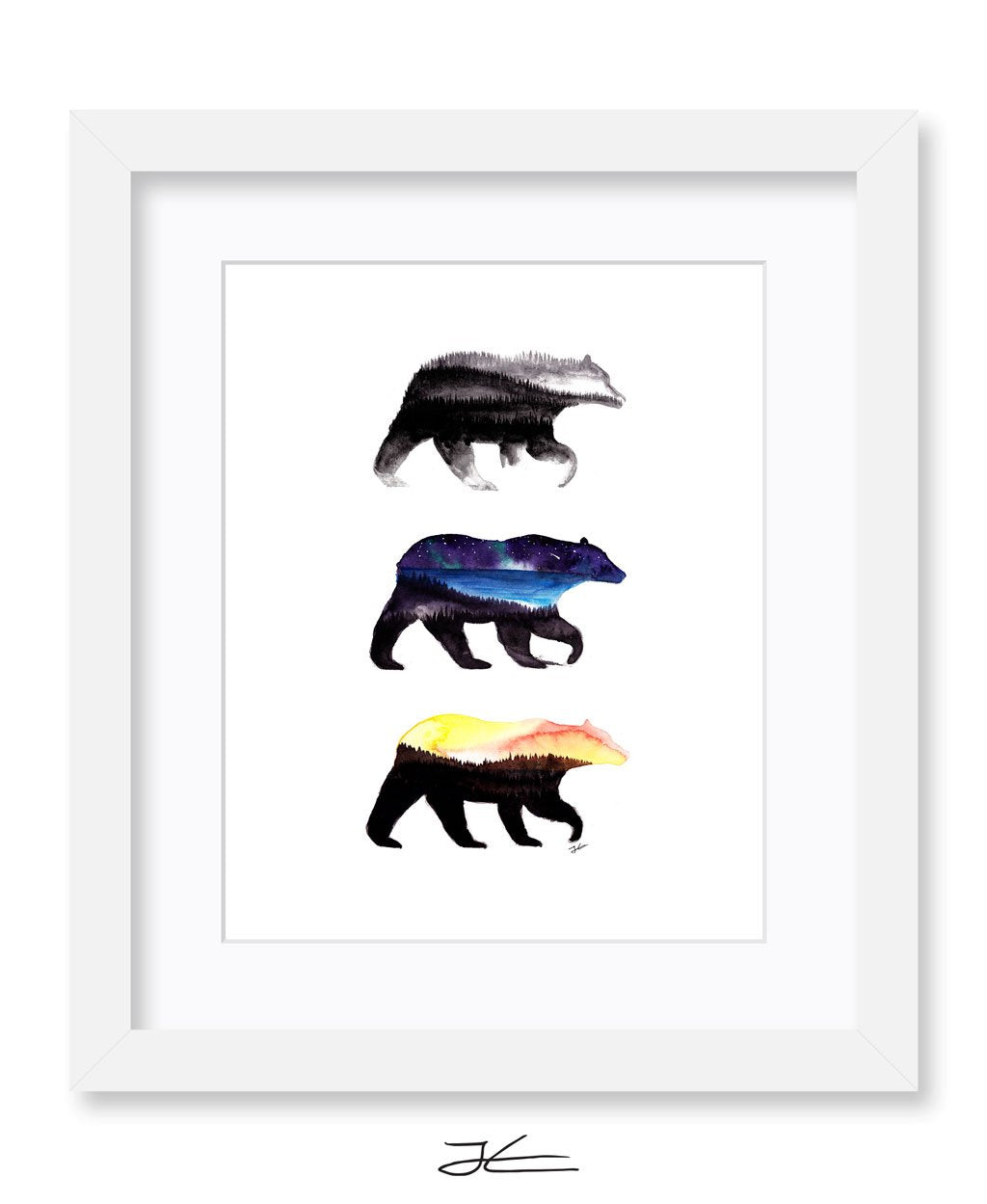 3 Bears - Print/ Framed Print