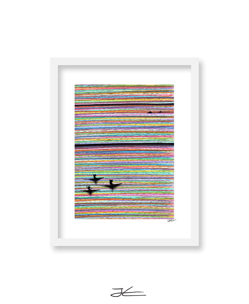 3 Foxes - Print/ Framed Print