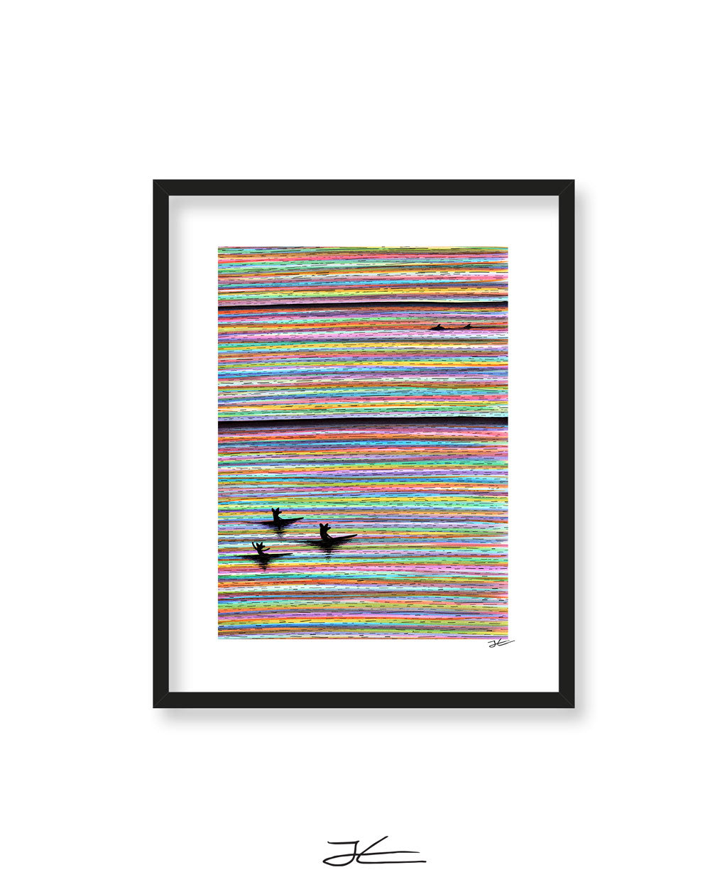 3 Foxes - Print/ Framed Print