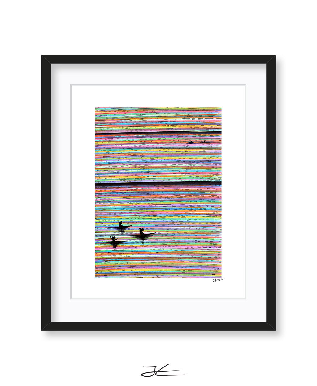 3 Foxes - Print/ Framed Print