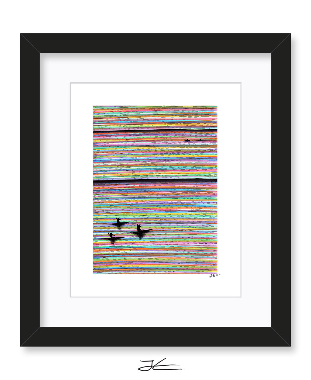 3 Foxes - Print/ Framed Print