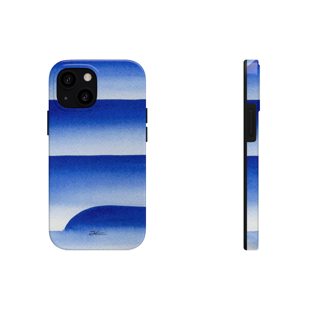 Left / Blue - 1 Tough Phone Case