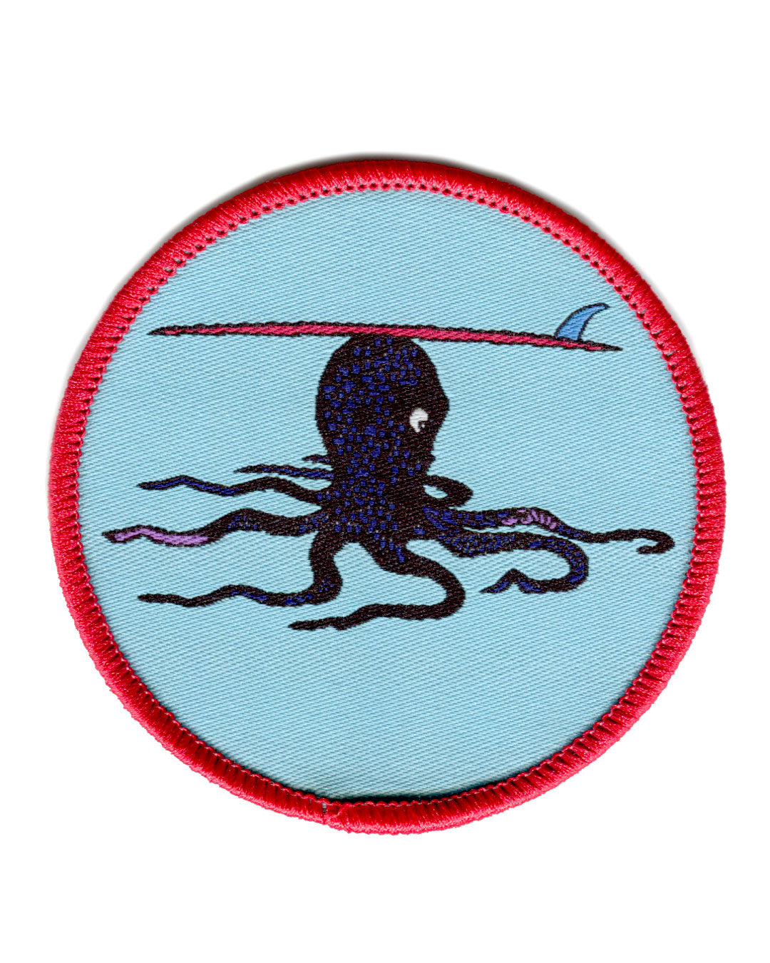 8 Arms 1 Fin Woven Patch