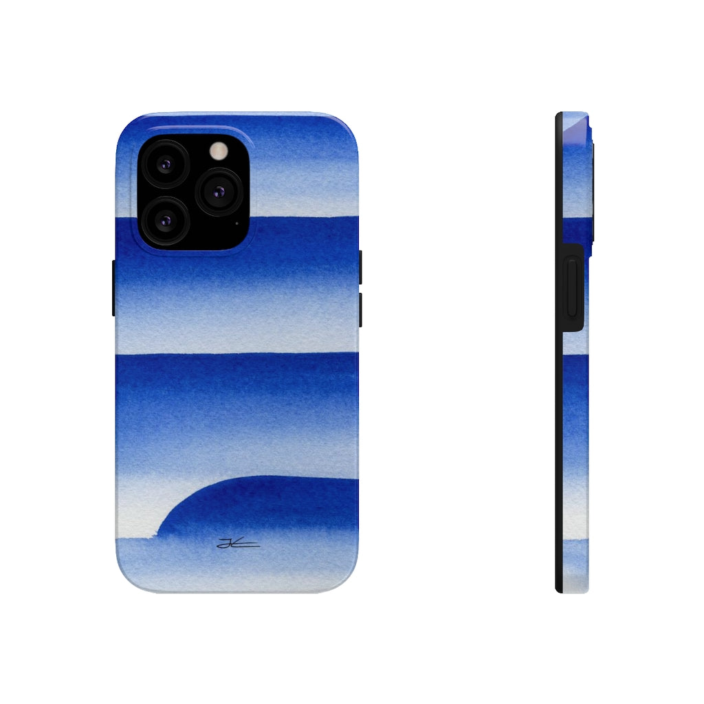 Left / Blue - 1 Tough Phone Case