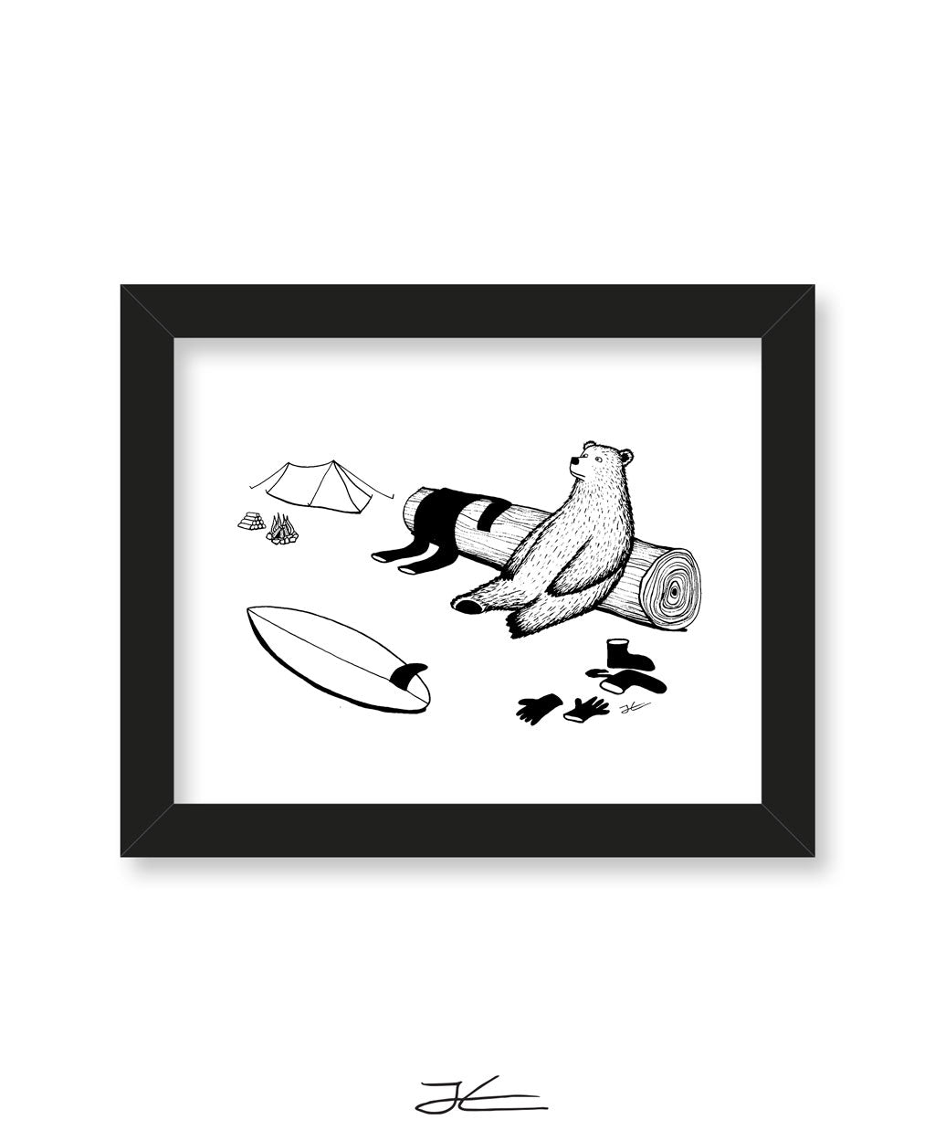 After Surf - Print/ Framed Print