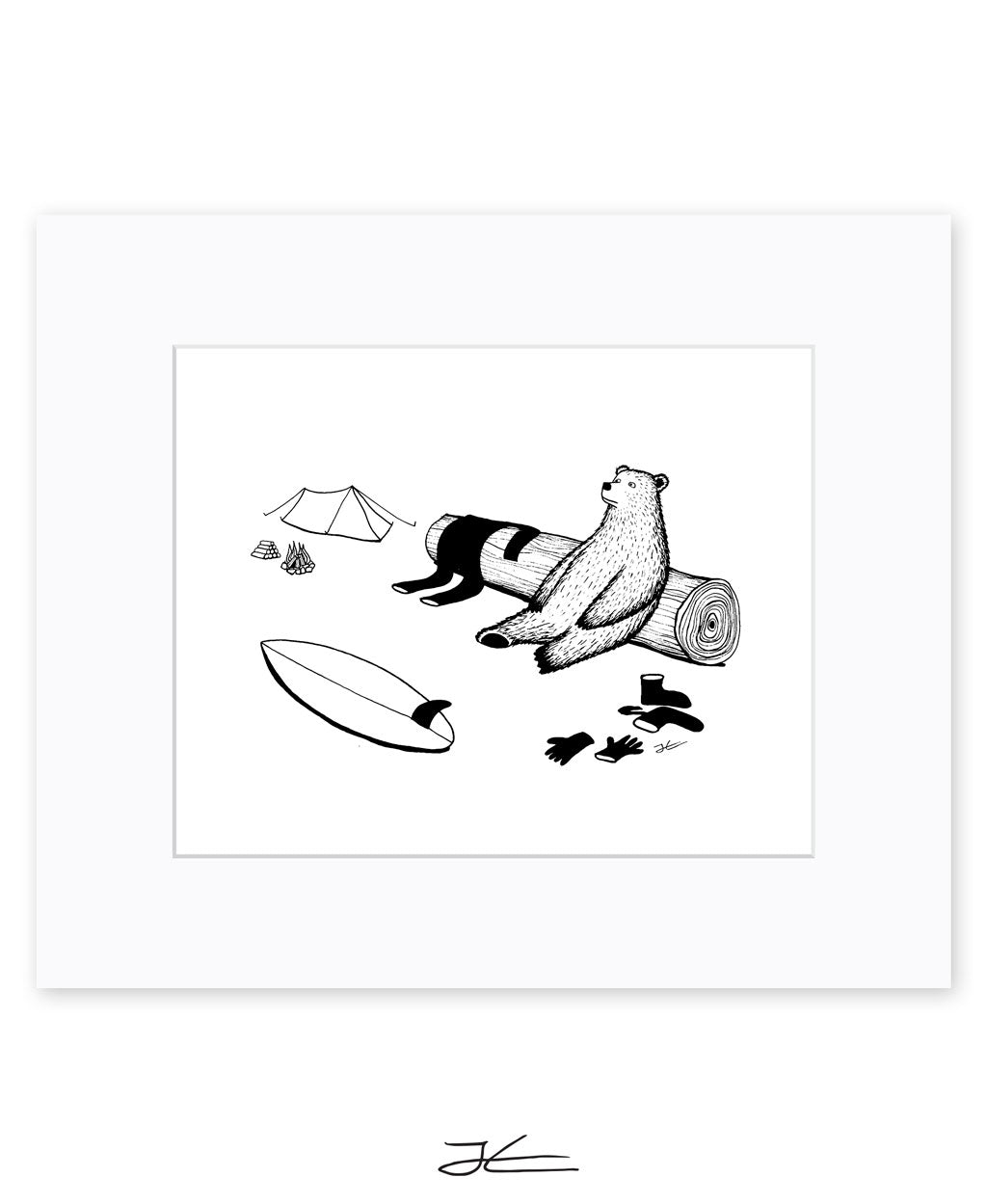 After Surf - Print/ Framed Print