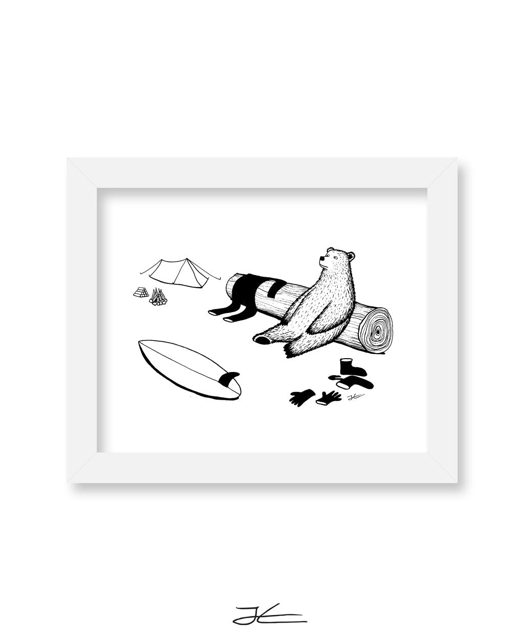 After Surf - Print/ Framed Print