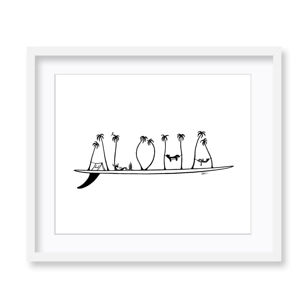 
                  
                    Aloha - Print/ Framed Print
                  
                