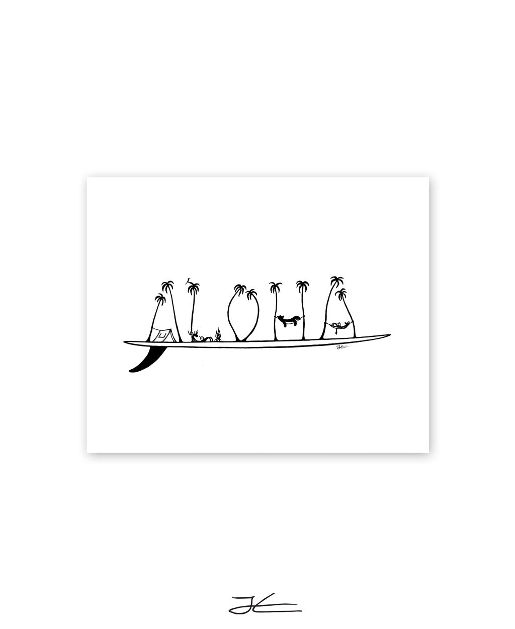 Aloha - Print/ Framed Print