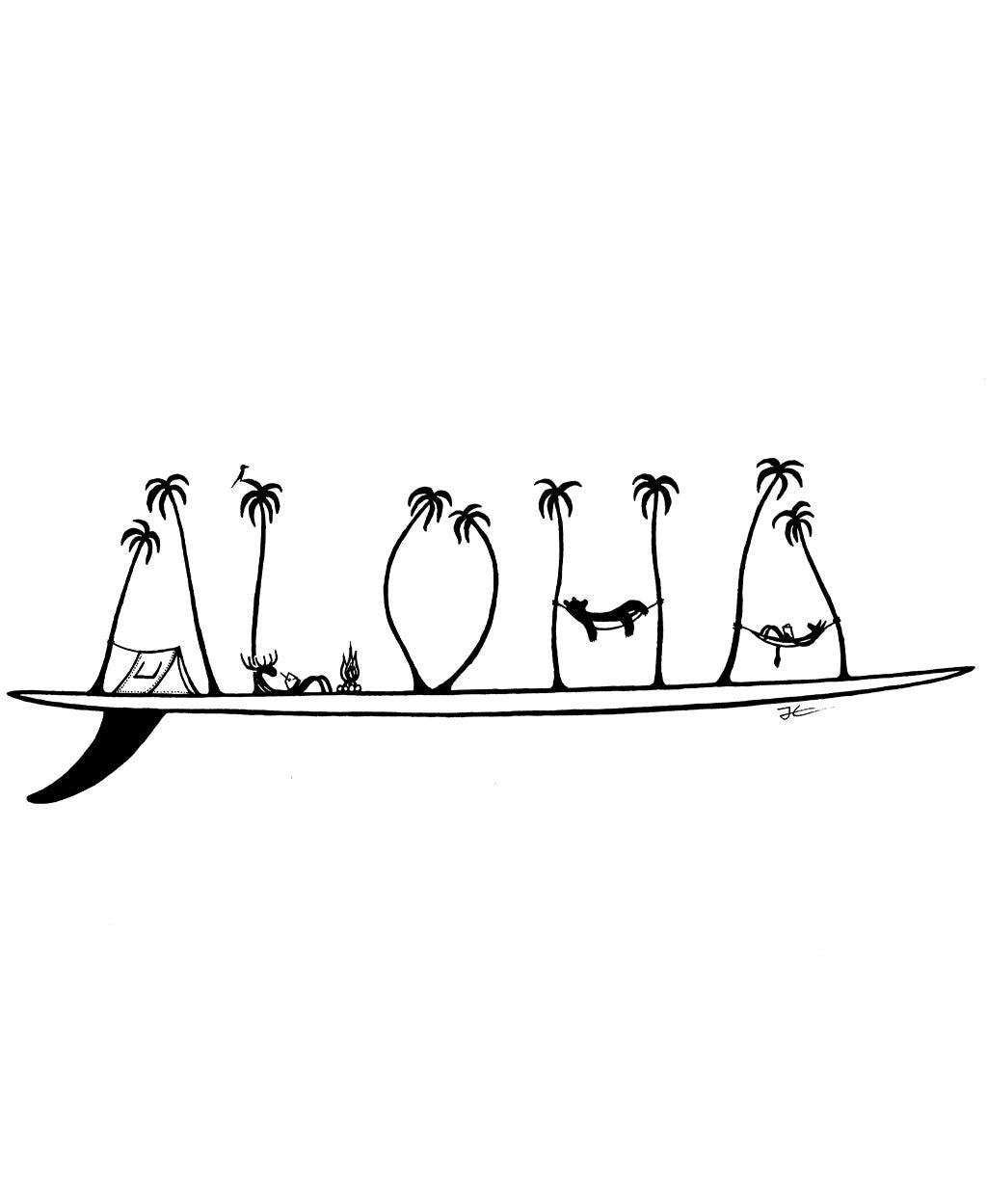 Aloha - Print/ Framed Print