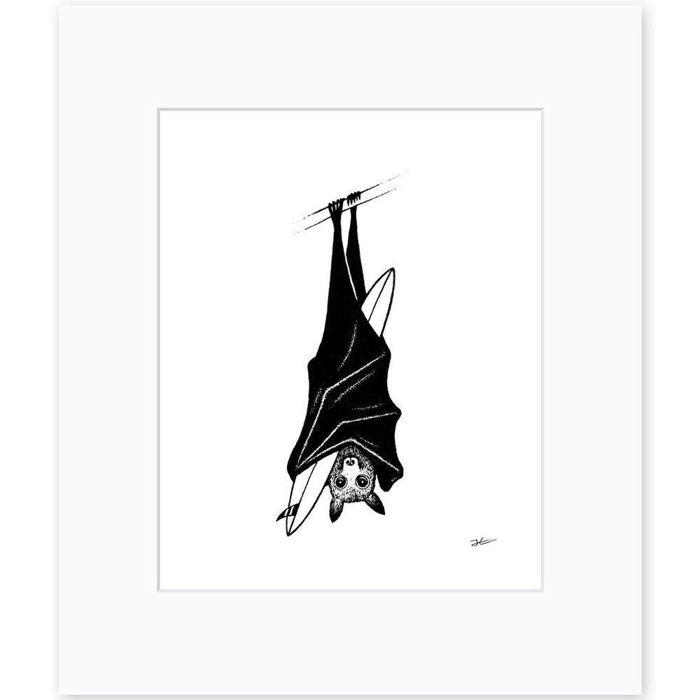 
                  
                    Inktober Bat - Print/ Framed Print
                  
                