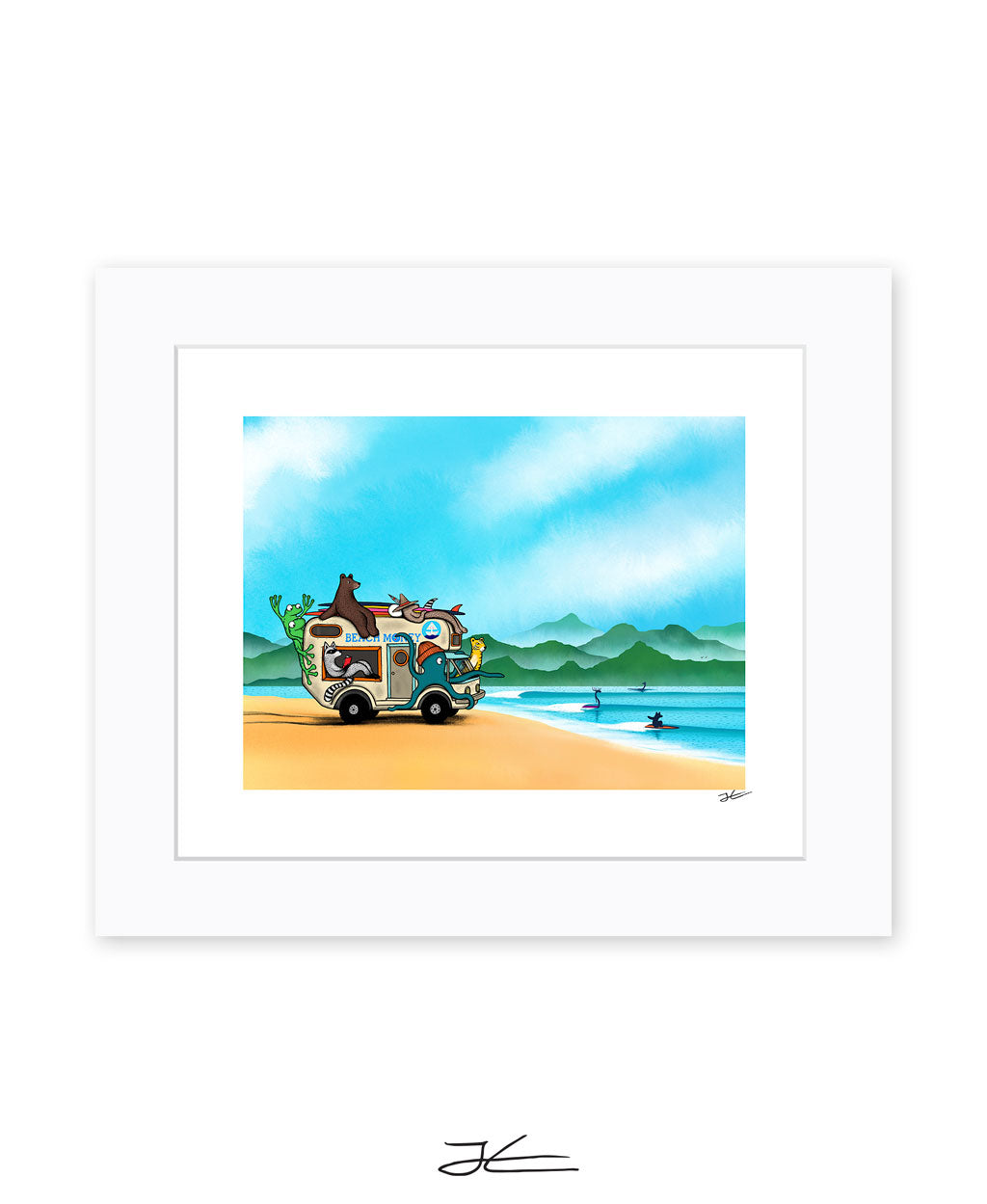 Beach Money 2022 - Print/ Framed Print