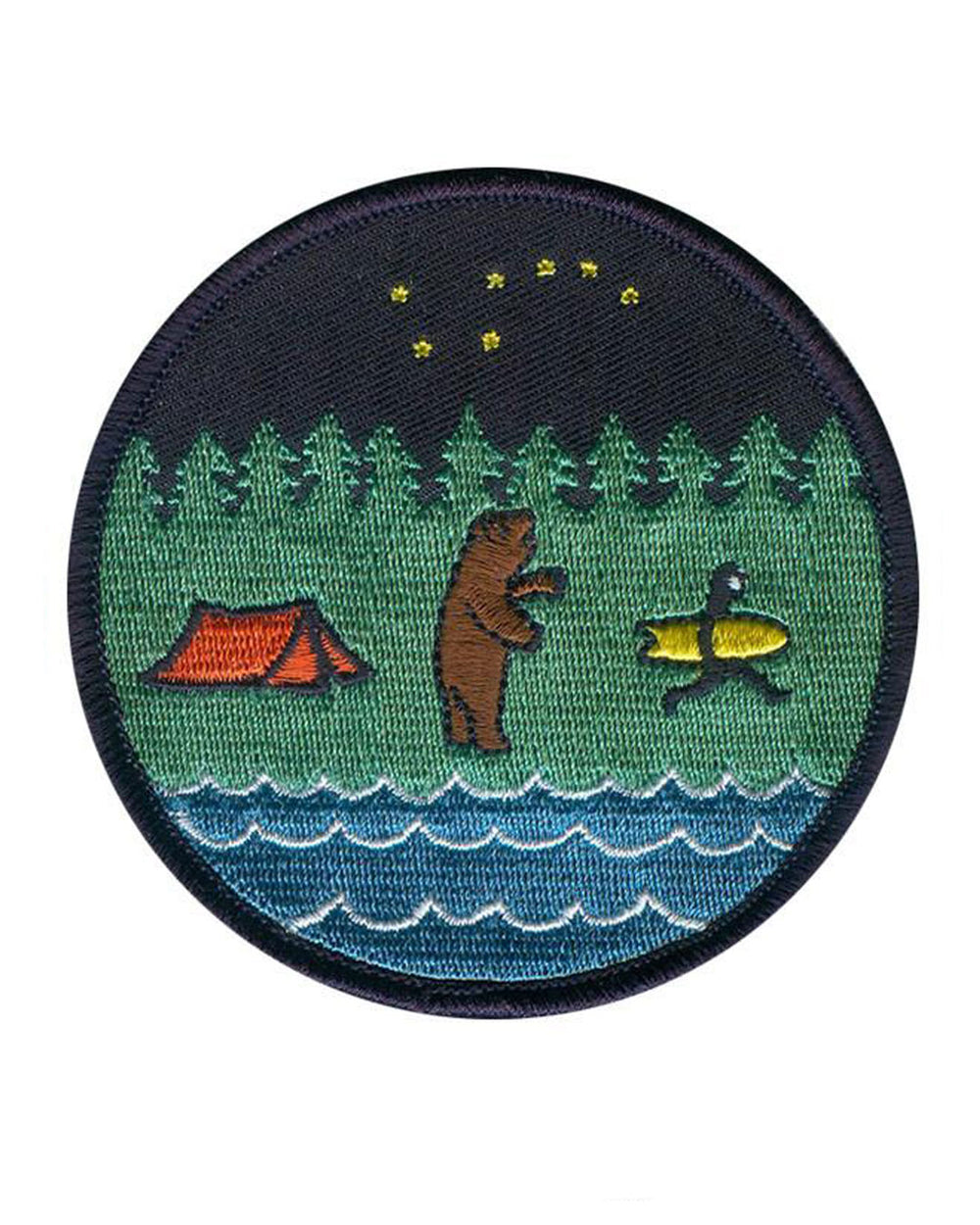 Bear Country Embroidered Patch