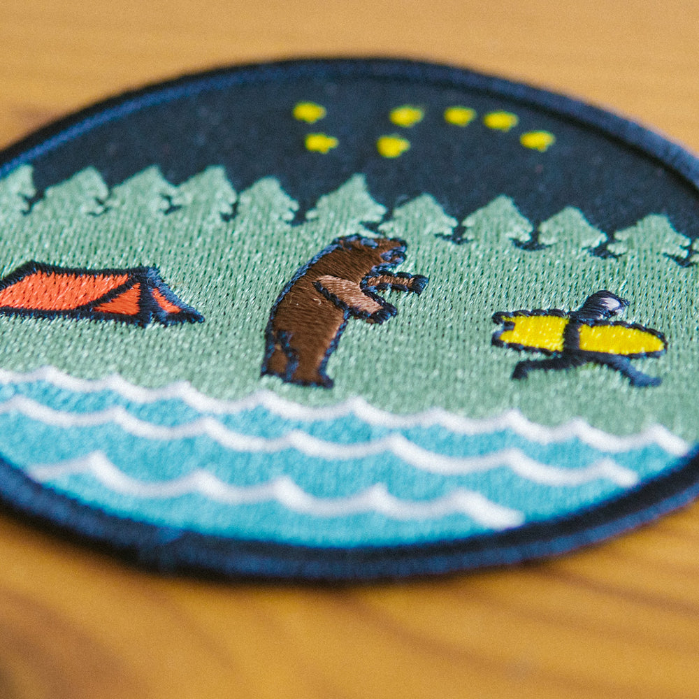
                  
                    Bear Country Embroidered Patch
                  
                