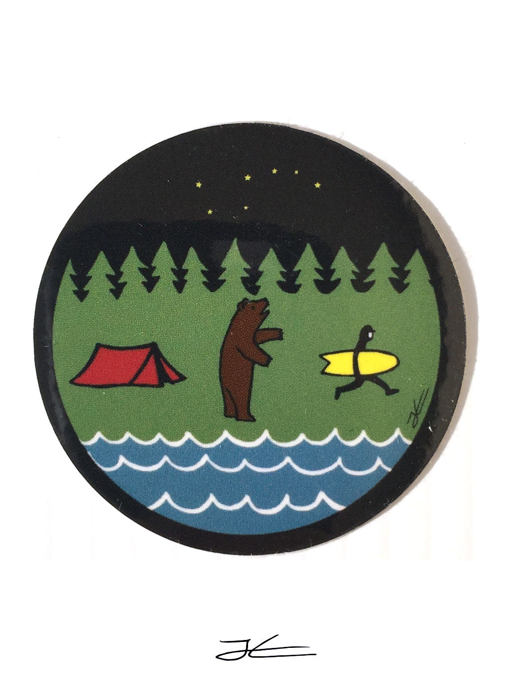 Bear Country Sticker (4 Stickers)