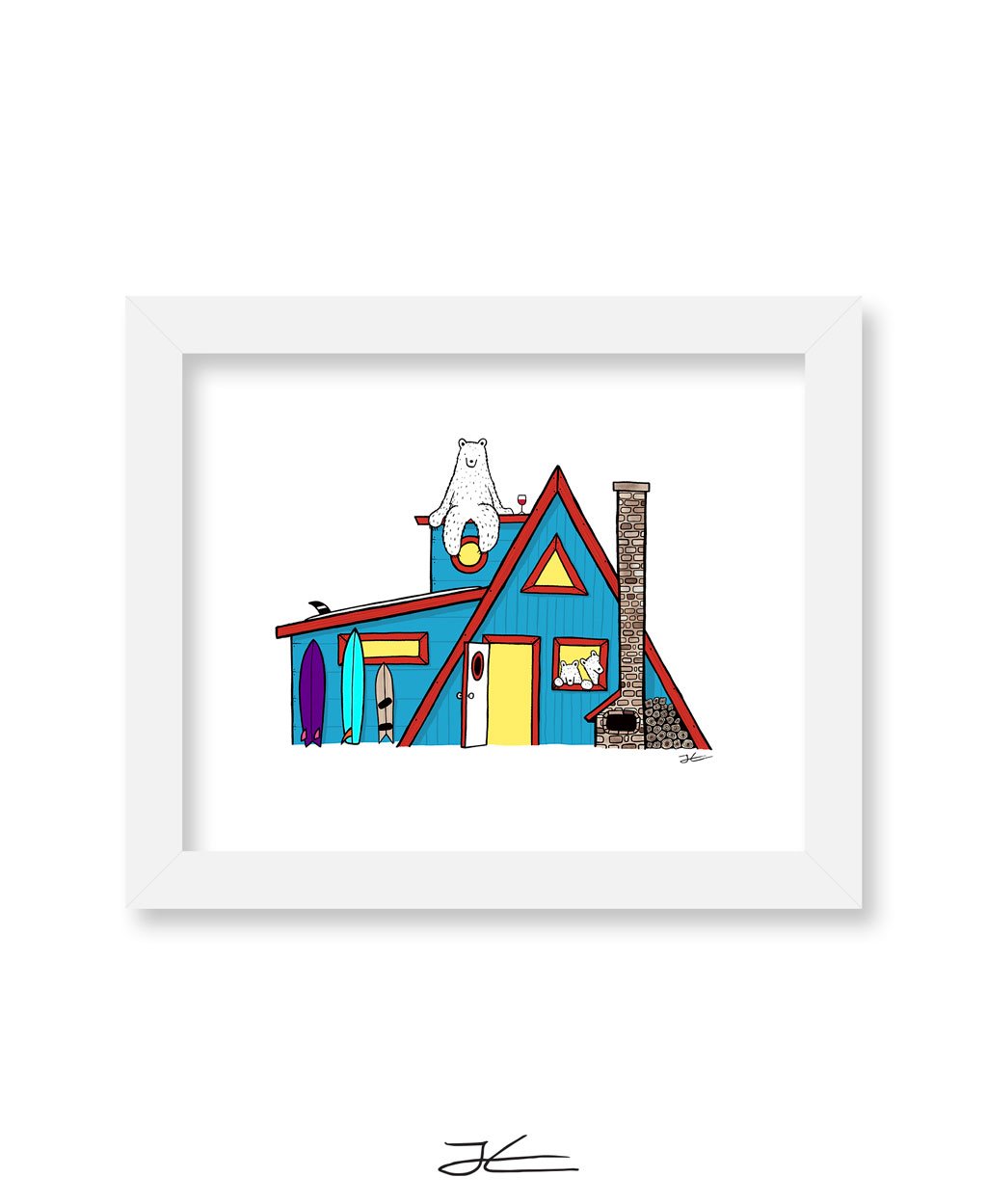Bear Den - Print/ Framed Print