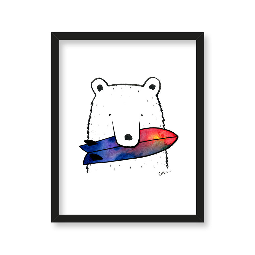 
                  
                    Bear Snack - Print/ Framed Print
                  
                