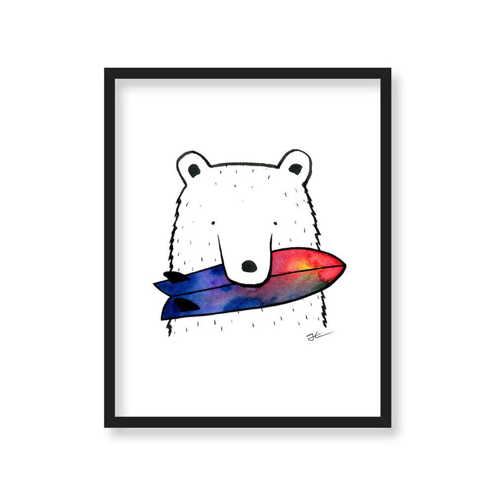 
                  
                    Bear Snack - Print/ Framed Print
                  
                