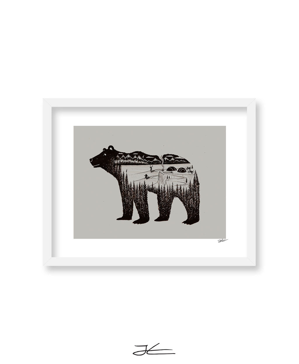 Bear World - Print/ Framed Print