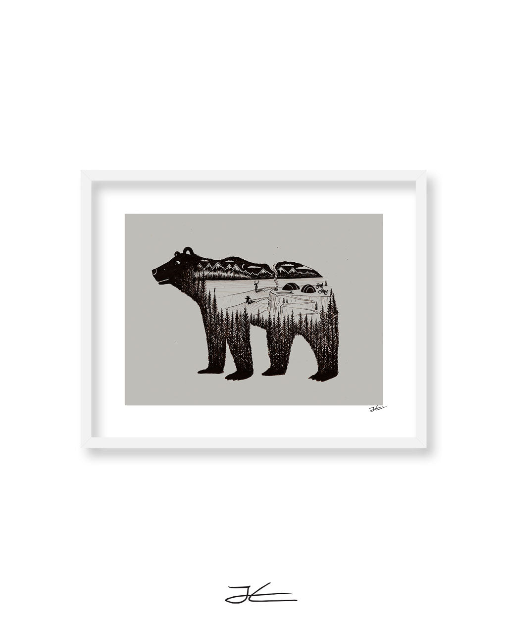Bear World - Print/ Framed Print